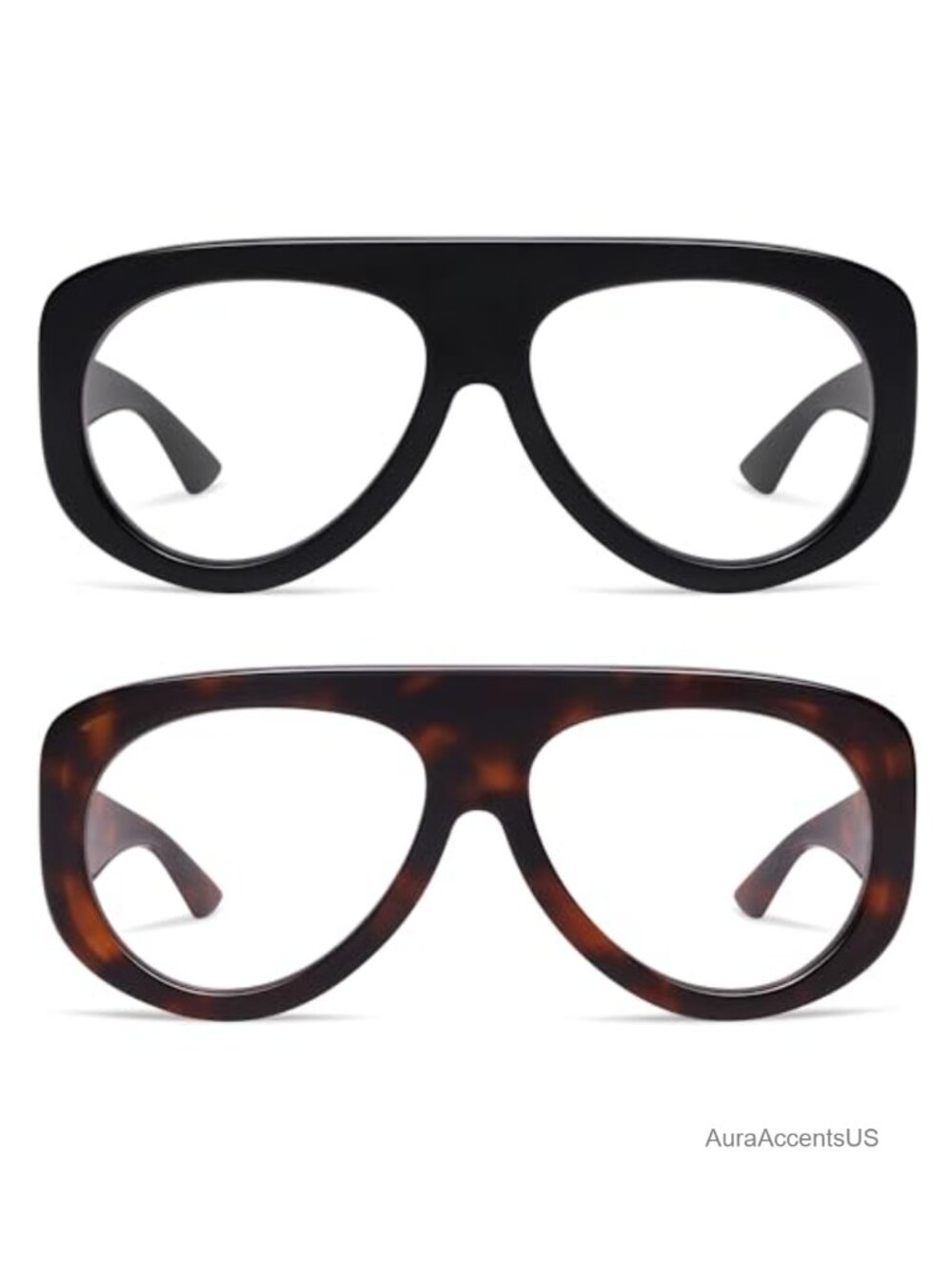 Oversized Aviator Reading Glasses Blue Light Blocking Readers